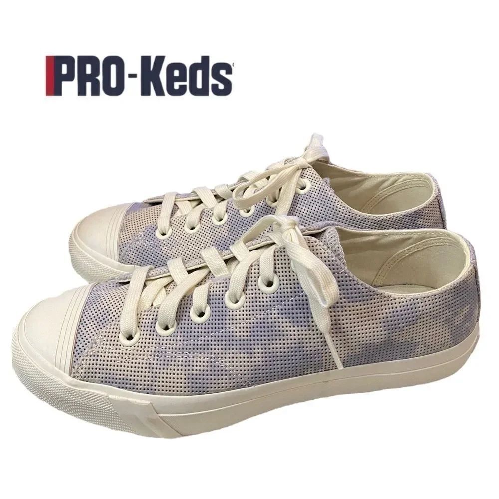 Pro-Keds Men's Royal Lo Perf Tie Dye Blue PH64913 Causal Sneakers Shoes NEW 8